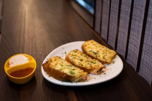 garlic bread herb butter parmesan